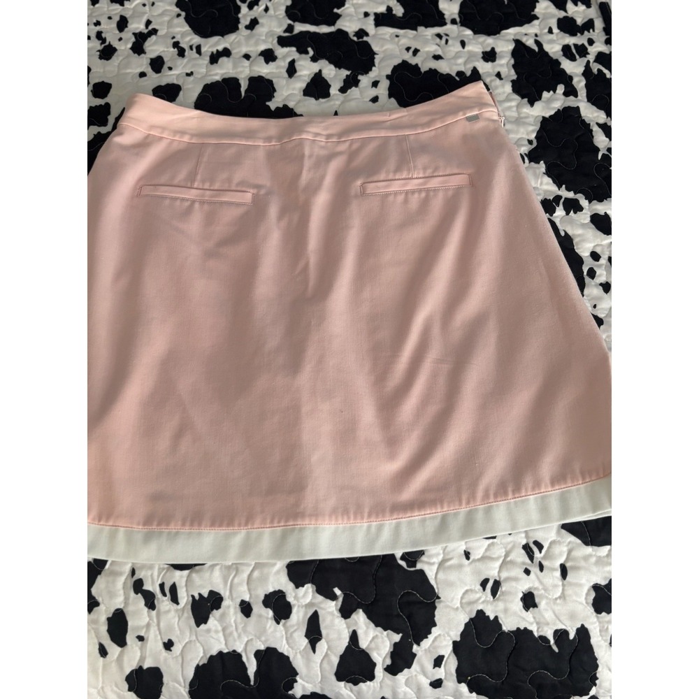 Callaway Apparel 6 OPTI-DRY Women's Performance Golf Skort Skirt Short Pink Snap - Picture 10 of 10